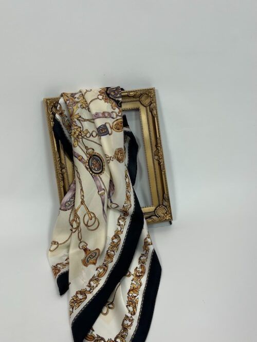 PAÑUELO CADENAS NEGRO