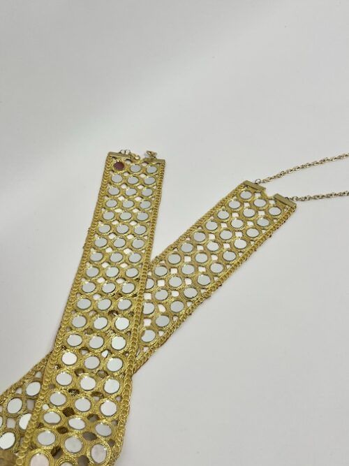 CINTURÓN ESPEJOS DOBLE