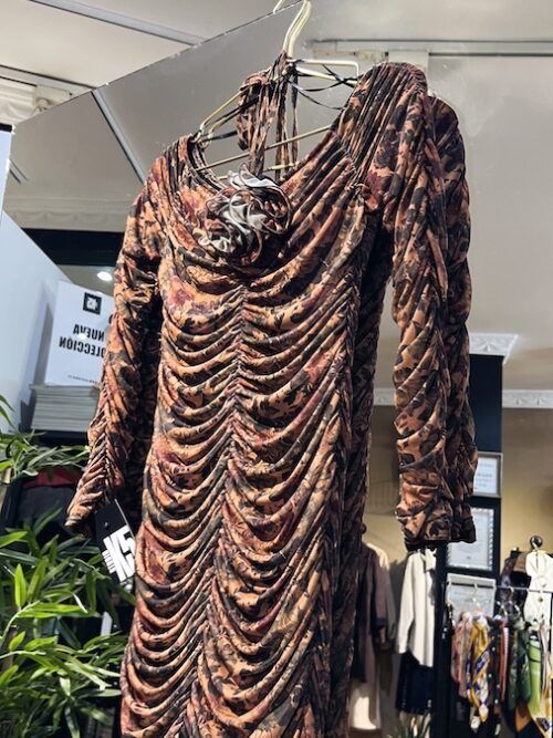 VESTIDO DRAPEADO LUM