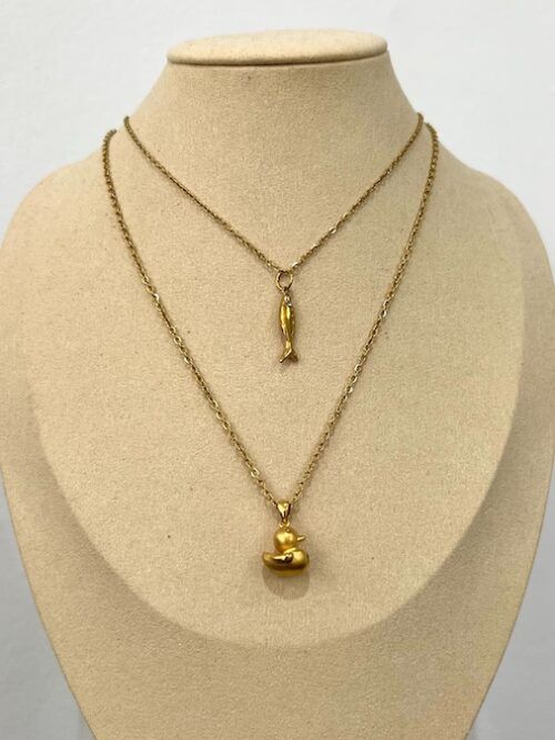 CADENA ACERO PATO & PESCAITO