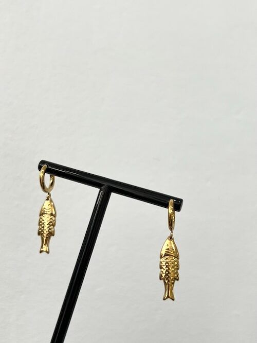 PENDIENTES PESCAITO ACERO