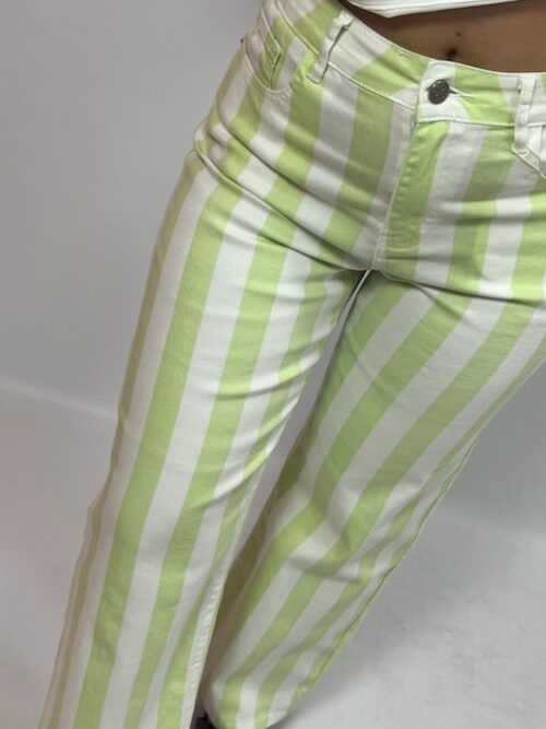 JEANS ELÁST LINEAL MENTA