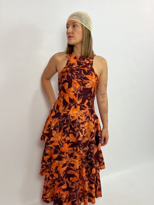 VESTIDO GRACIELA ORANGE