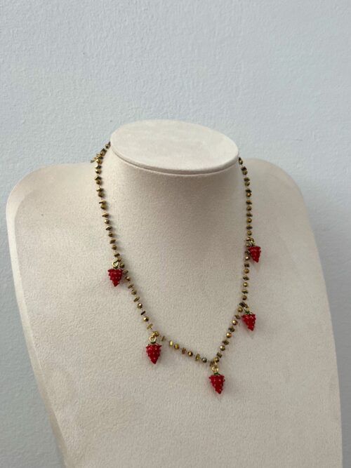 CADENA STRAWBERRY ACERO