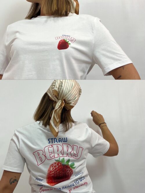 CAMISETA STRAWBERRY LUM