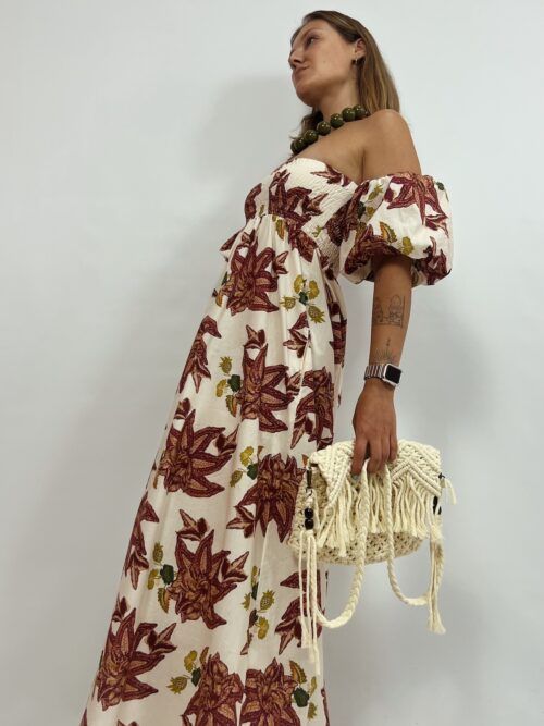 VESTIDO FLORAL CATALEIA
