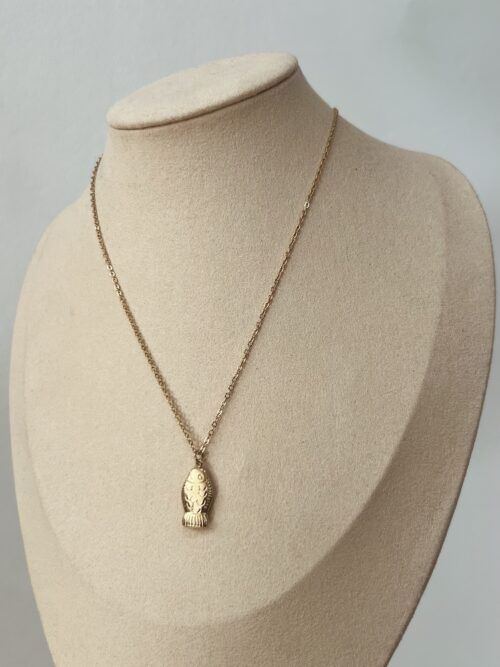 COLLAR FISH ACERO
