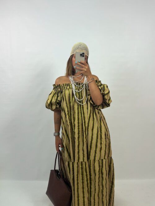 MAXI VESTIDO LINEAL GREEN