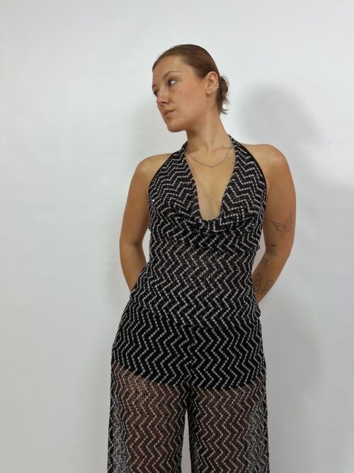 TOP HALTER REJILLA DOLCE LUM