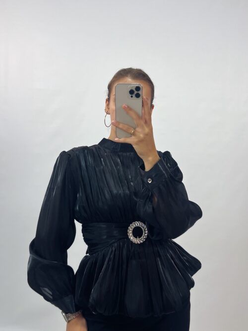 BLUSA JOYA NEGRA
