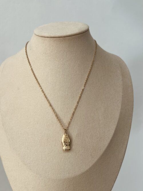 COLLAR FISH ACERO