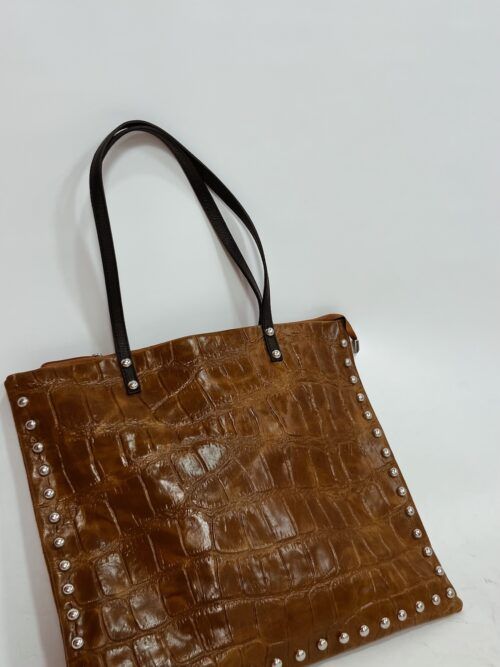 BOLSO PIEL TACHUELAS 100%PIEL