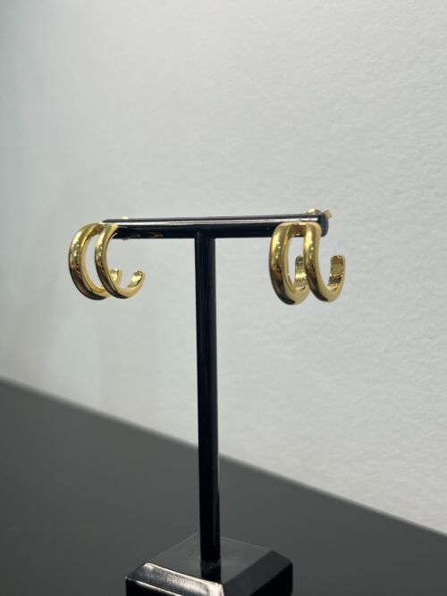 PENDIENTES ARO DOBLE PEQ ACERO