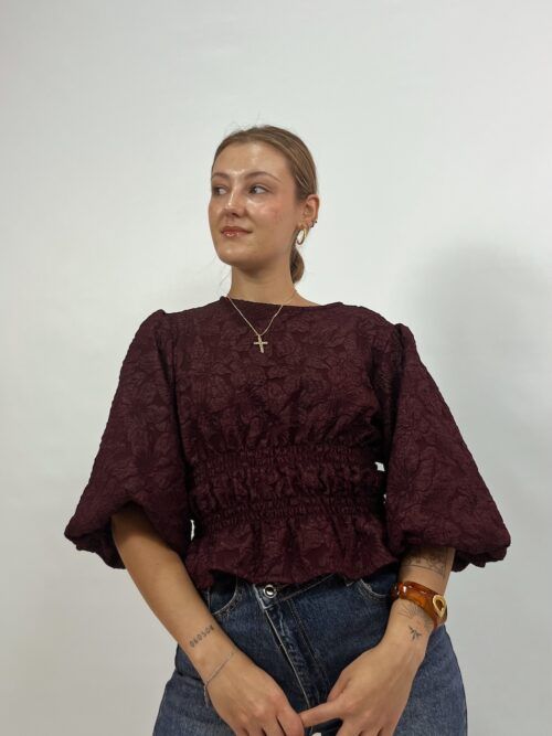 BLUSA FLORAL BUGANVILLA