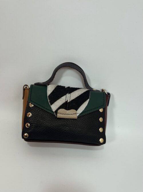 BOLSO 100% PIEL MIX COLOUR