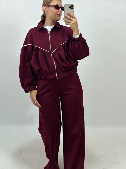 PANTALÓN WINE LICRA ELÁSTICO