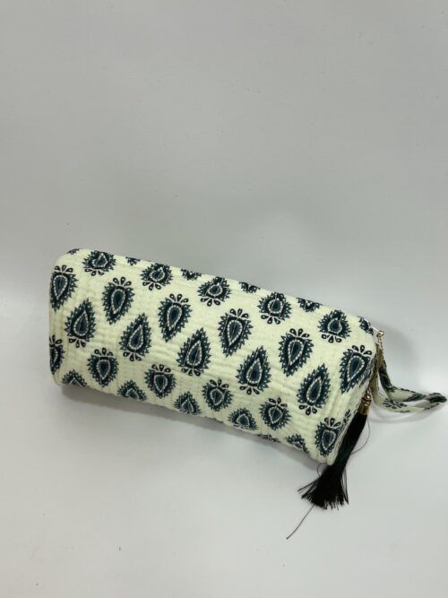 ESTUCHE PEQ. FORRADO WHITE&BLUE