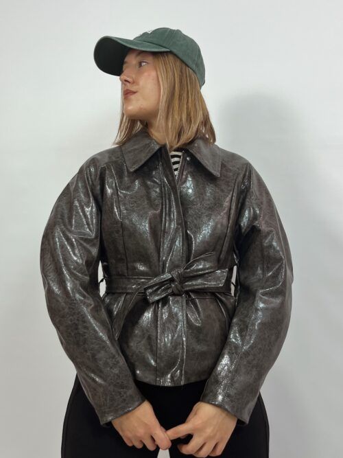 CHAQUETA POLIPIEL BALLON GREY LUM