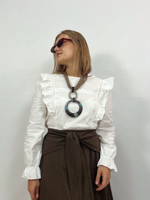 BLUSA CARMELA WHITE