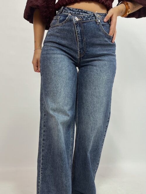 JEANS ELÁSTICO DETALLE CINTURA