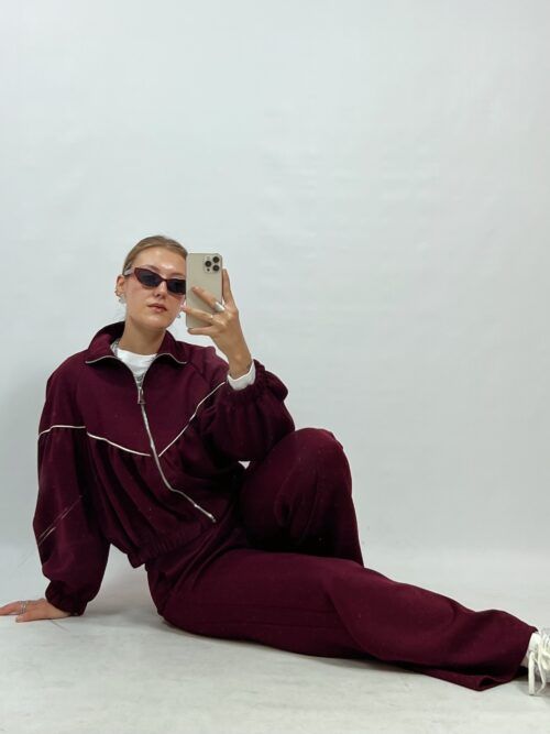 CHAQUETA BOMBER WINE