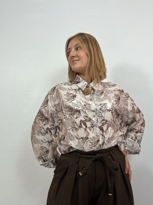CAMISA FLORAL BOTÁNICA